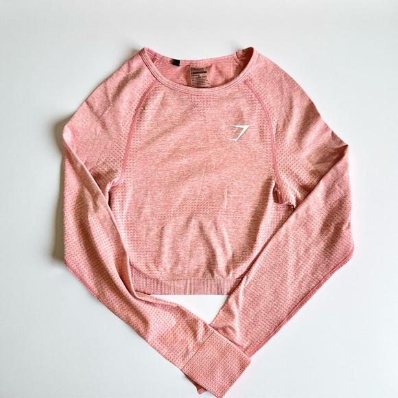 Gymshark Tops - Gymshark pink long sleeve
